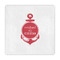 All Anchors Standard Decorative Napkin - Front View