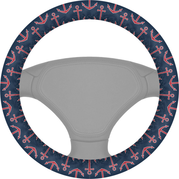 Custom All Anchors Steering Wheel Cover