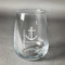 All Anchors Stemless Wine Glass - Front/Approval