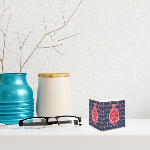 All Anchors Sticky Note Cube - LIFESTYLE
