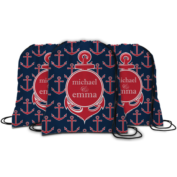 All Anchors String Backpack - MAIN