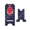 All Anchors Stylized Phone Stand - Front & Back - Small