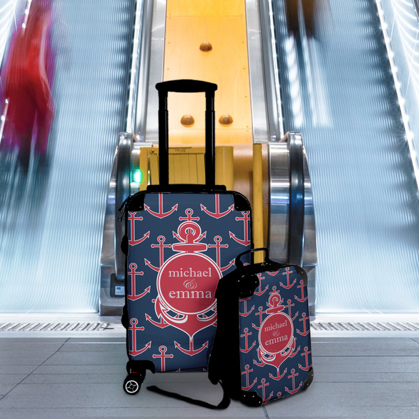 All Anchors Suitcase Set 4 - IN CONTEXT