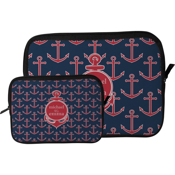 All Anchors Tablet Sleeve (Size Comparison)