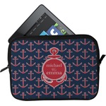All Anchors Tablet Case / Sleeve - Small (Personalized)