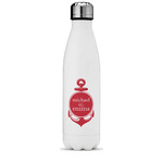 All Anchors Water Bottle - 17 oz. - Stainless Steel - Full Color Printing (Personalized)
