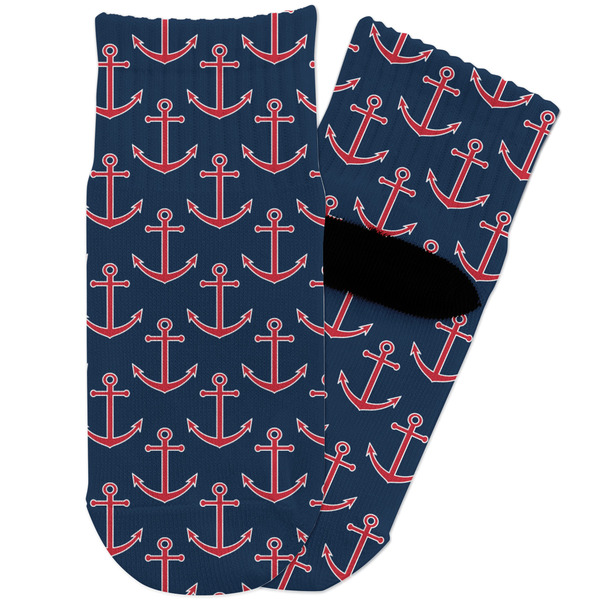 Custom All Anchors Toddler Ankle Socks