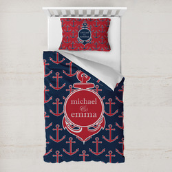 All Anchors Toddler Bedding w/ Couple's Names