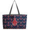 All Anchors Beach Totes Bag - w/ Black Handles (Personalized)