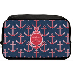 All Anchors Toiletry Bag / Dopp Kit (Personalized)