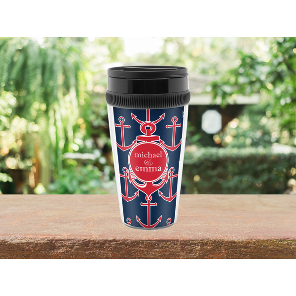 All Anchors Travel Mug Lifestyle (Personalized)