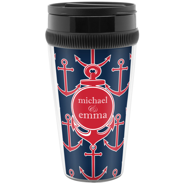 Custom All Anchors Acrylic Travel Mug without Handle (Personalized)