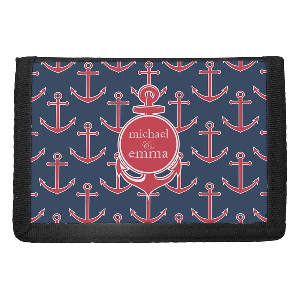 Custom All Anchors Trifold Wallet (Personalized)