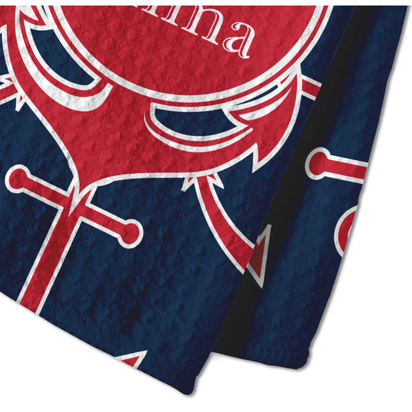 All Anchors Waffle Weave Towel - Closeup of Material Image