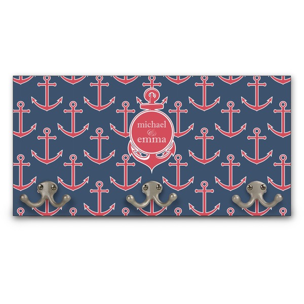 Custom All Anchors Wall Mounted Coat Rack (Personalized)