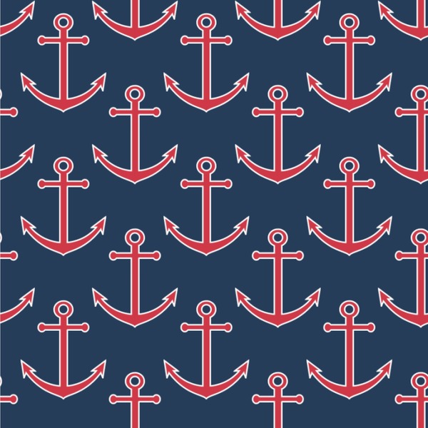 Custom All Anchors Wallpaper & Surface Covering (Peel & Stick 24"x 24" Sample)