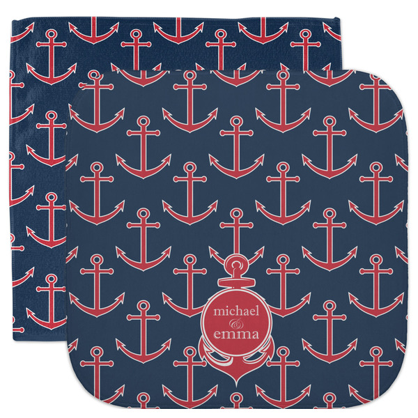 Custom All Anchors Facecloth / Wash Cloth (Personalized)