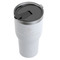 All Anchors White RTIC Tumbler - (Above Angle View)