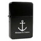 All Anchors Windproof Lighters - Black - Front/Main