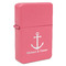 All Anchors Windproof Lighters - Pink - Front/Main