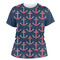 All Anchors Womens Crew Neck T Shirt - Main