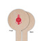 All Anchors Wooden 6" Food Pick - Round - Single Sided - Front & Back