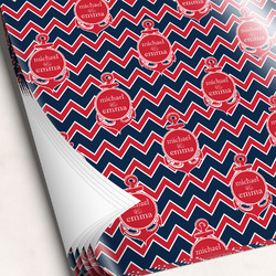 All Anchors Wrapping Paper Sheets - Single-Sided - 20" x 28" (Personalized)