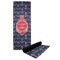 All Anchors Yoga Mat with Black Rubber Back Full Print View