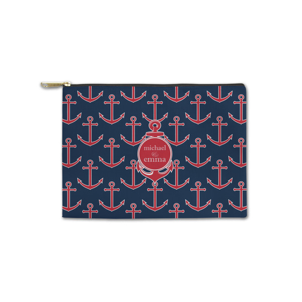 Custom All Anchors Zipper Pouch - Small - 8.5"x6" (Personalized)