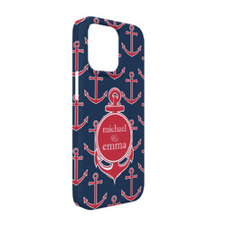 All Anchors iPhone Case - Plastic - iPhone 13 Pro (Personalized)