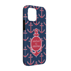 All Anchors iPhone Case - Rubber Lined - iPhone 13 Pro (Personalized)
