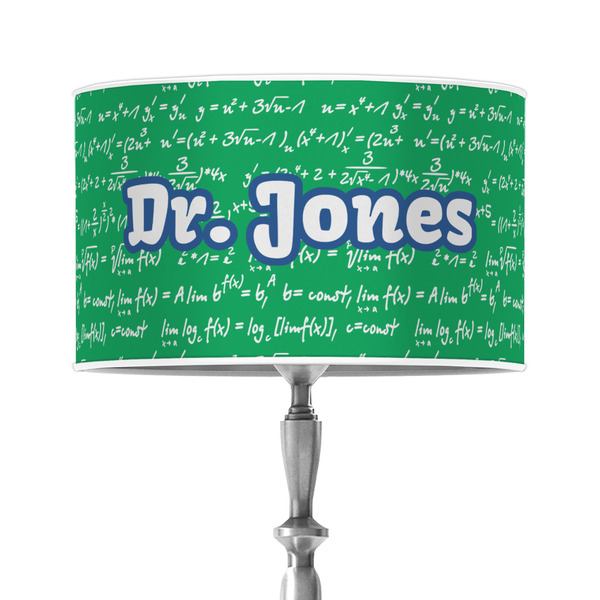 Custom Equations 12" Drum Lamp Shade - Poly-film (Personalized)