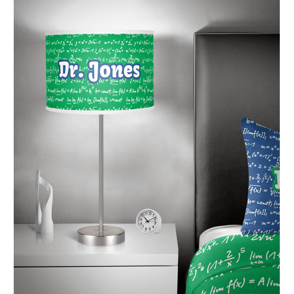 Equations 13 inch drum lamp shade - in room