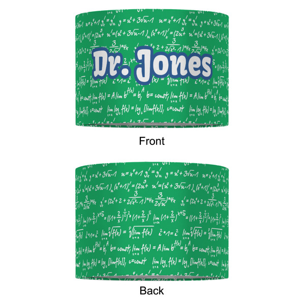 Equations 16" Drum Lampshade - APPROVAL (Fabric)