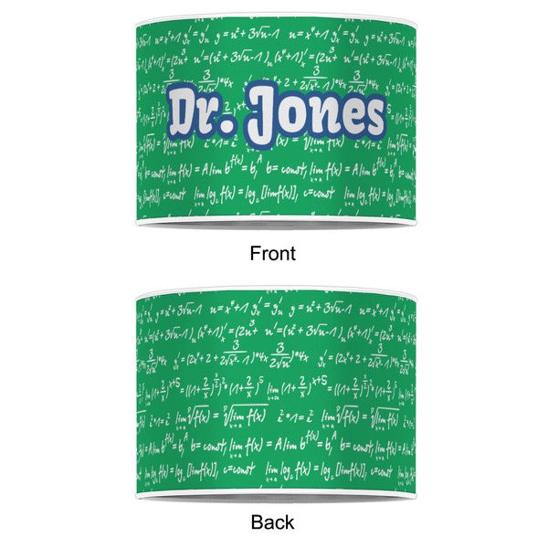 Equations 16" Drum Lampshade - APPROVAL (Poly Film)