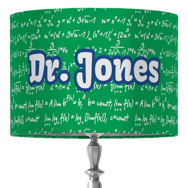 Custom Equations 16" Drum Lamp Shade - Fabric (Personalized)