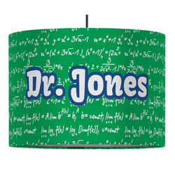 Equations Drum Pendant Lamp (Personalized)
