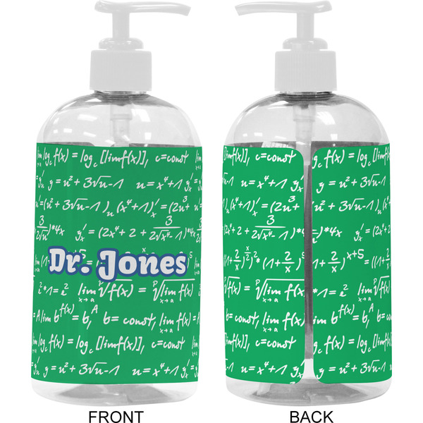 Equations 16 oz Plastic Liquid Dispenser- Approval- White