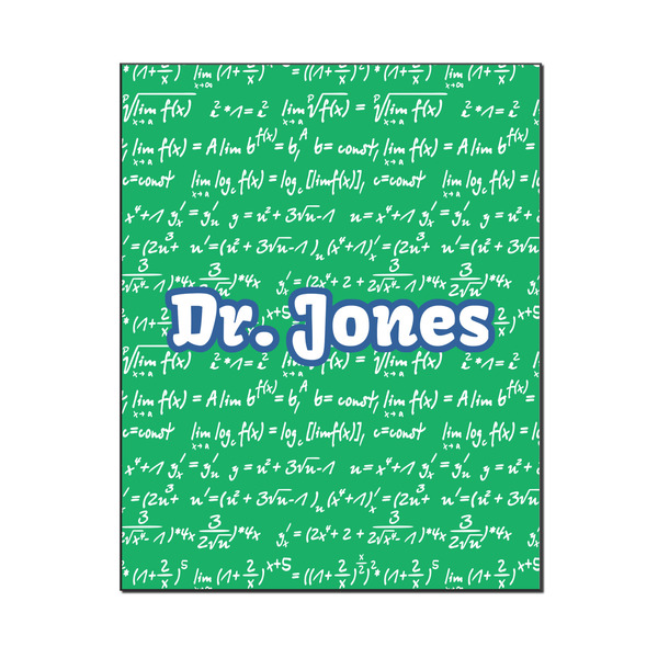 Custom Equations Wood Print - 16x20 (Personalized)