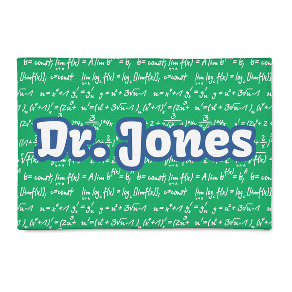 Custom Equations 2' x 3' Indoor Area Rug (Personalized)