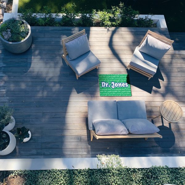 Equations 2'x3' Patio Rug - In Context