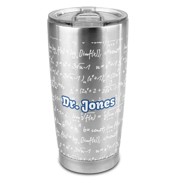 Custom Equations 20oz Stainless Steel Double Wall Tumbler - Full Print (Personalized)