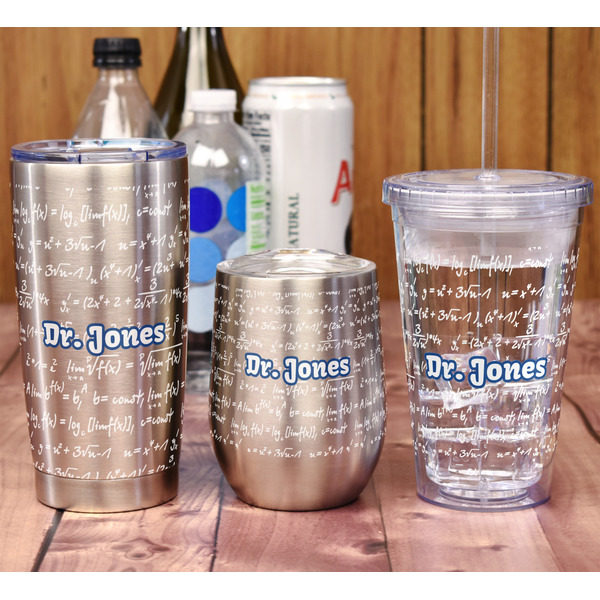 Equations 20oz SS Tumbler - Full Print - In Context