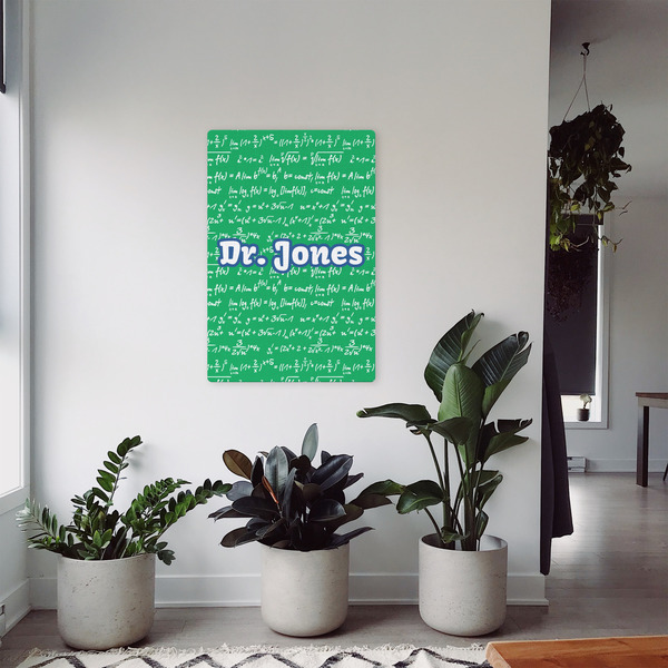 Equations 20x30 - Canvas Print - In Context