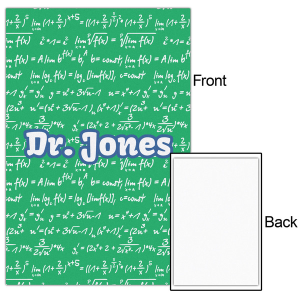 Equations 20x30 - Matte Poster - Front & Back