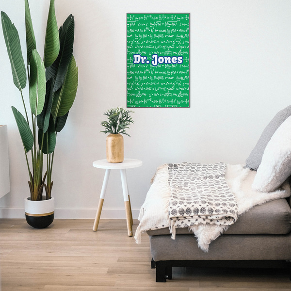 Equations 20x30 Wood Print - In Context