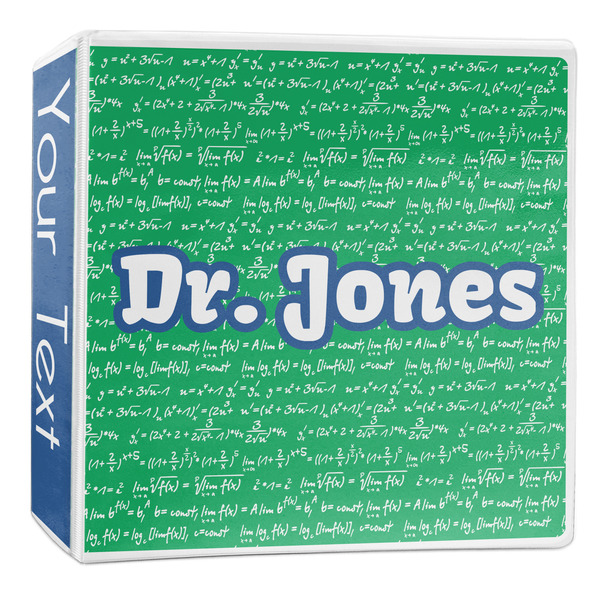 Custom Equations 3-Ring Binder - 2 inch (Personalized)