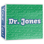 Equations 3-Ring Binder - 3 inch (Personalized)