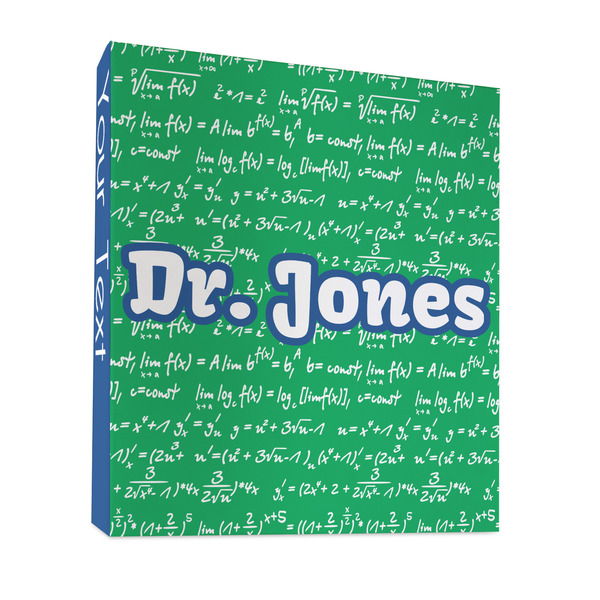 Custom Equations 3 Ring Binder - Full Wrap - 1" (Personalized)