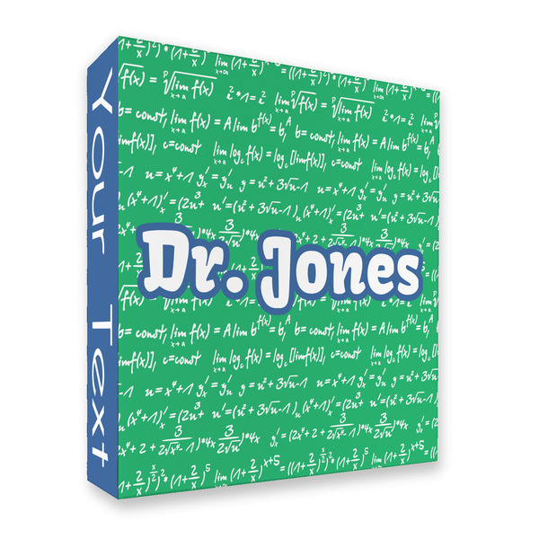 Custom Equations 3 Ring Binder - Full Wrap - 2" (Personalized)